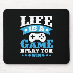 Das Geschenk des Spielers ist ein Spiel Mousepad