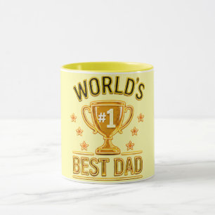 Das Geschenk für den besten Papa der Welt zum Vate Tasse