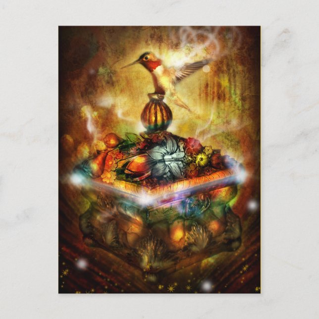 Das Geschenk Postkarte (Vorderseite)