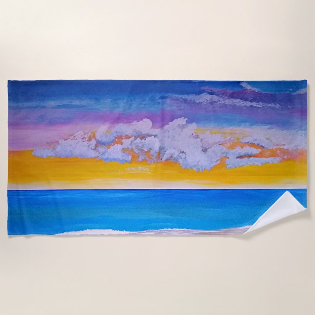 Das Geschenk Strandtuch (Vorderseite)