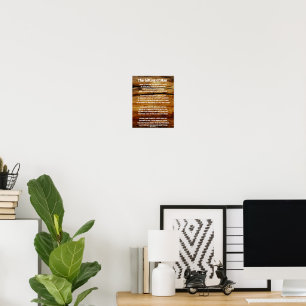 Das Geschenk von Mann/Geschenk für Ihm/Wand Kunst/ Poster