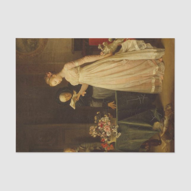 Das Geschenk von Marguerite Gerard Seidenpapier