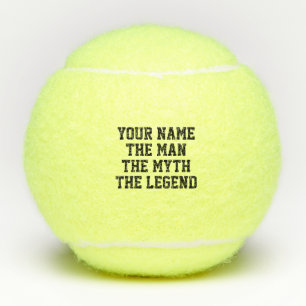 Das Geschenkset "Der Mann Mythos Legende Tennisbäl Tennisbälle