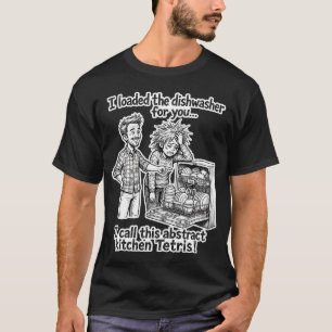 Das Geschirrspüler-Tetris für Paare T-Shirt