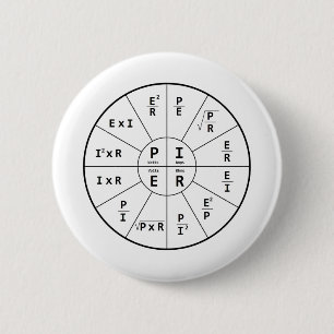 Das Gesetz des Ohms für DC Button