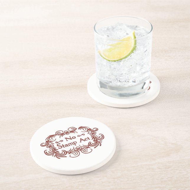 Das Gesetz über die Briefmarke Getränkeuntersetzer (Seite)