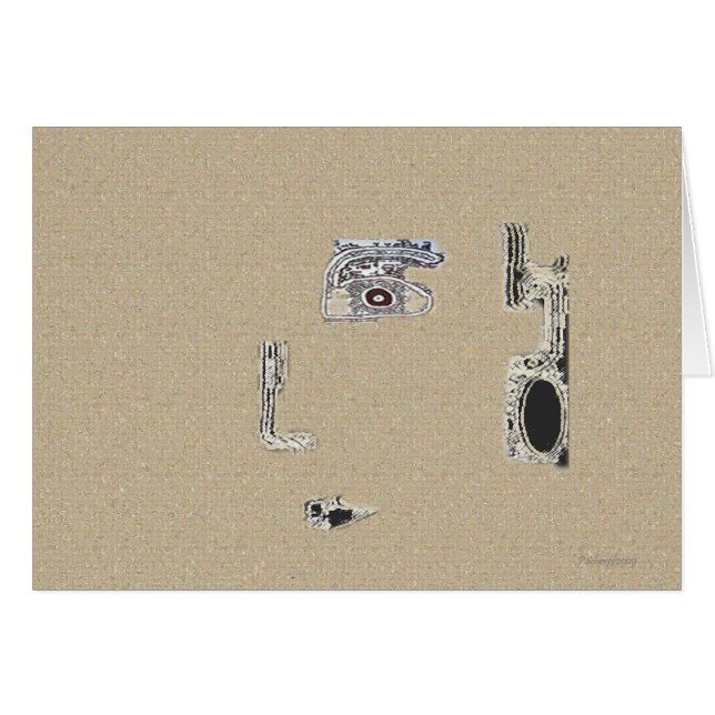 Das Gesicht (Vorderseite (Horizontal))