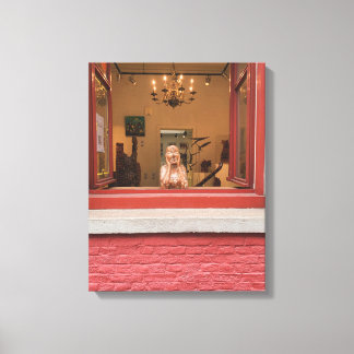 Das Gesicht Brügges Leinwanddruck