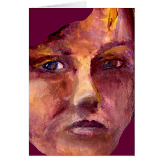 Das Gesicht der emotionalen Frau