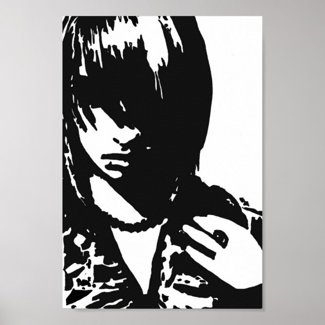 Das Gesicht der Kunst Poster (Vorne)