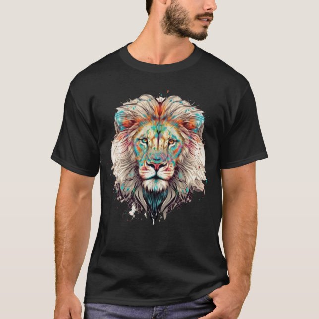 Das Gesicht der Löwen T-Shirt (Vorderseite)