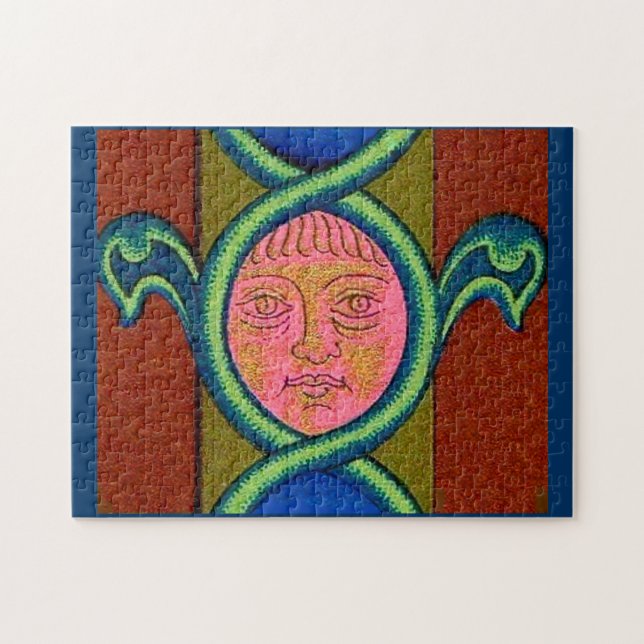 Das Gesicht des 16. Jahrhunderts Puzzle (Horizontal)