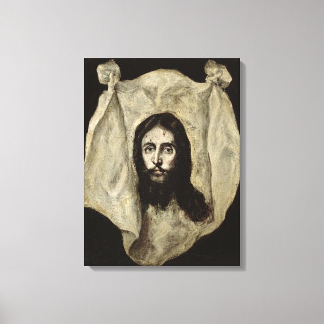 Das Gesicht des Christus Leinwanddruck (Vorderseite)