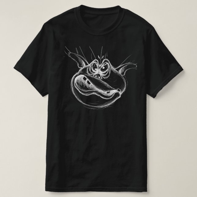 Das Gesicht des Monsters T-Shirt (Design vorne)