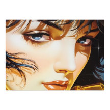 Das Gesicht eines Golden Girl