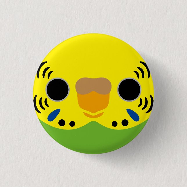 Das Gesicht eines normalen weiblichen Haushalts Button (Vorderseite)