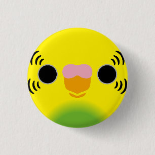 Das Gesicht eines rezessiven Zahlhaushalts Button