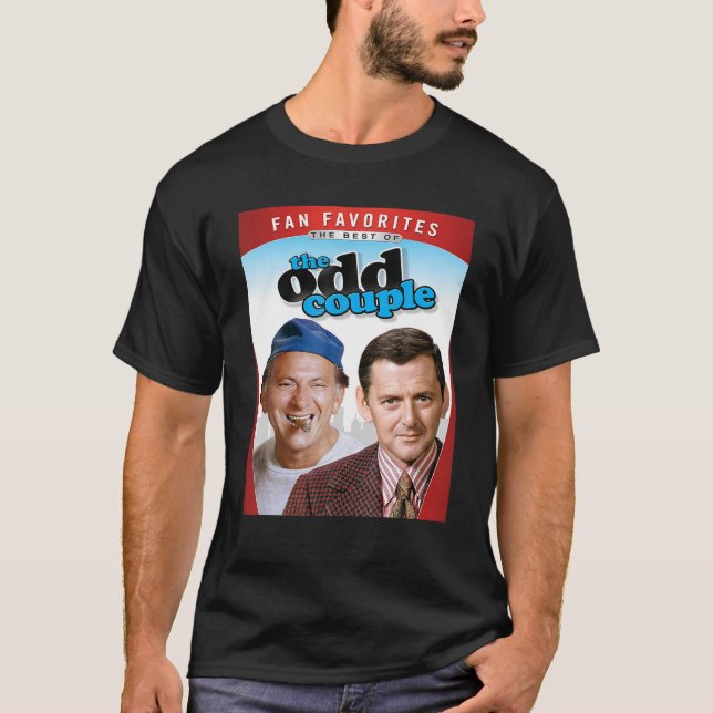 Das Gesicht von Couple Funny deckt die Odds Classi T-Shirt (Vorderseite)