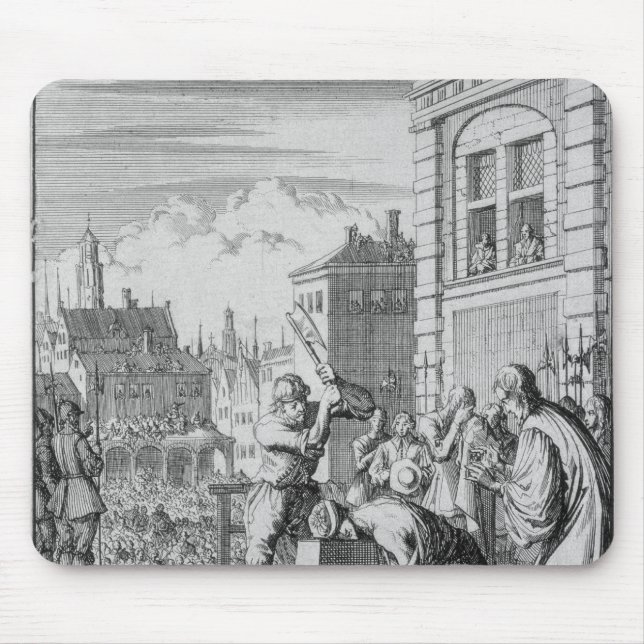 Das gespaltene Schild Mousepad (Vorne)