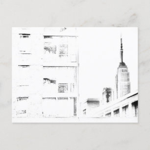 Das Gespenst des Empire der Originalkunst Postkarte