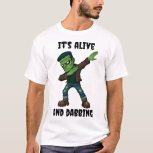 Das gestanzte Monster lebt und versucht zu Hallowe T-Shirt