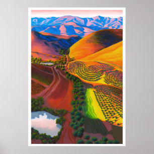 Das Gestell in der Polyschlucht Poster