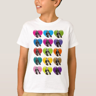 Das gestopfte Spielzeug des Panda T-Shirt