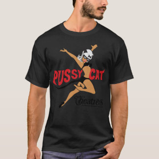 Das gestörte Pussy Cat Theatre Logo ist etwas gest T-Shirt