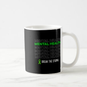 Das Gesundheitsbewusstsein bricht die Stigma Ribbo Kaffeetasse