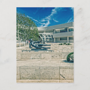 Das Getty Center Anreise Plaza Postkarte