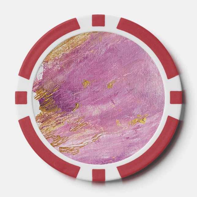 Das Gewand des Königs  Pokerchips (Vorderseite)