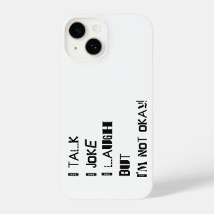 Das Gewicht des Lachen - Bewusstsein für psychisch iPhone 14 Hülle
