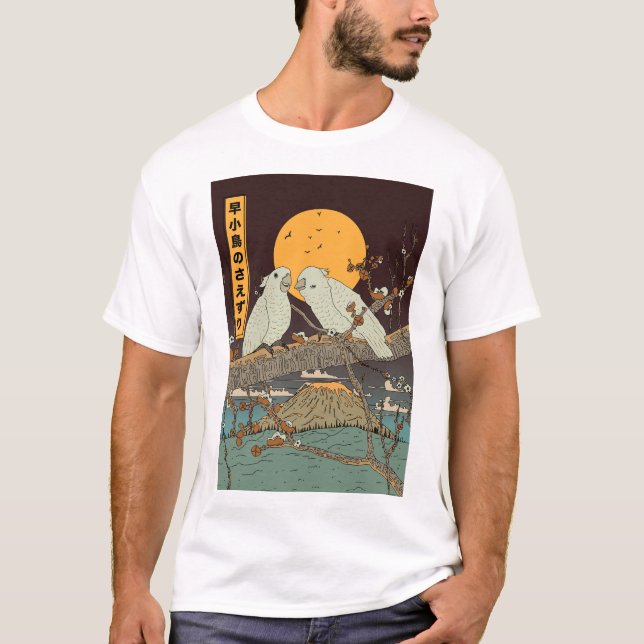 Das Gezwitschen kleiner Vögel T-Shirt (Vorderseite)