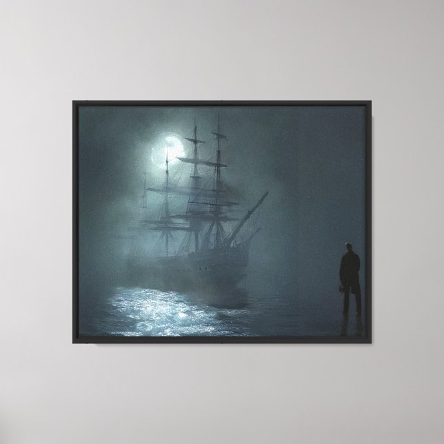 Das Ghost-Schiff Leinwanddruck (Vorderseite)