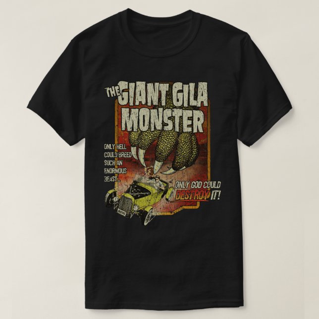 Das Giant Gila Monster 1959 T-Shirt (Design vorne)