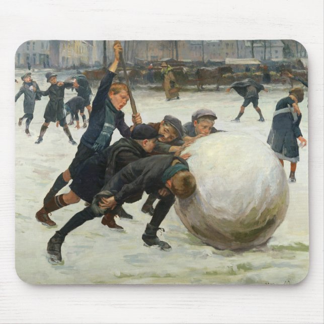 Das Giantest Snowball, 1903 Mousepad (Vorne)