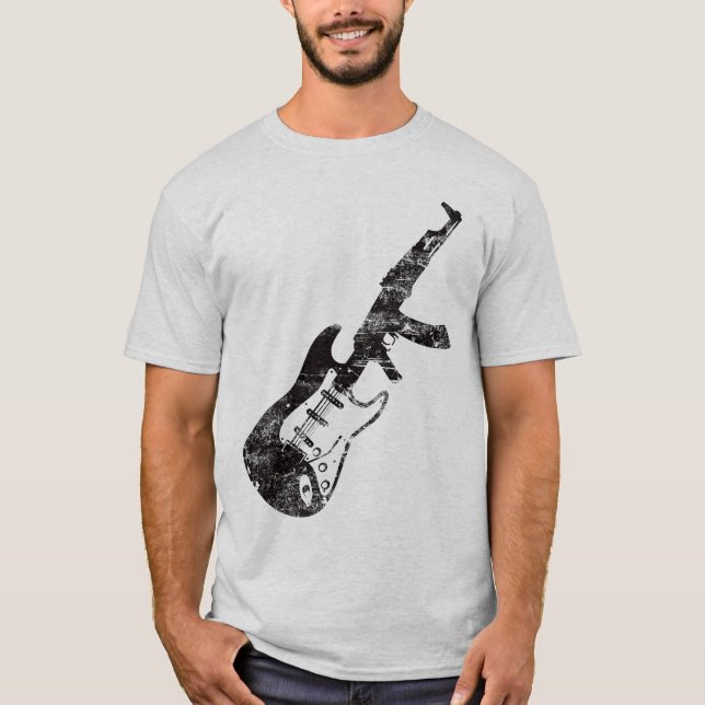 Das gibson-Gewehr (kein Text) T-Shirt (Vorderseite)