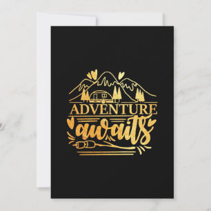 Das Gift Adventure von Campern steht bevor Einladung