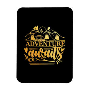 Das Gift Adventure von Campern steht bevor Magnet