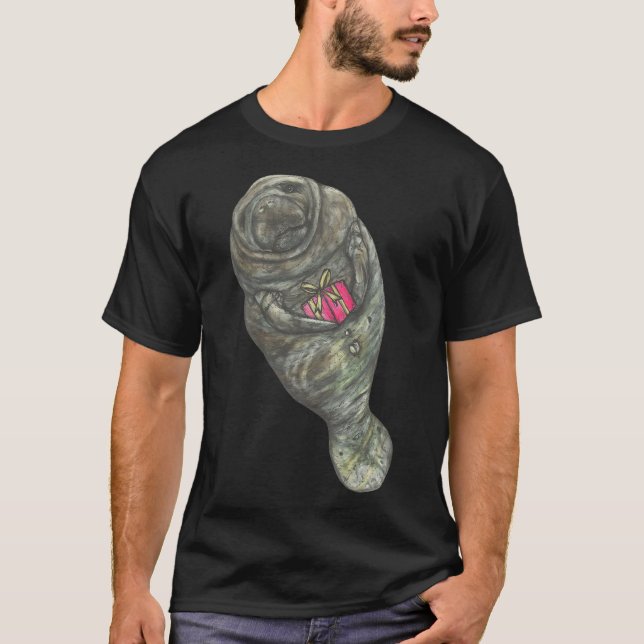 Das Gifting-Manatee T-Shirt (Vorderseite)