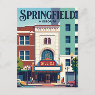Das Gillioz Theater USA Postkarte