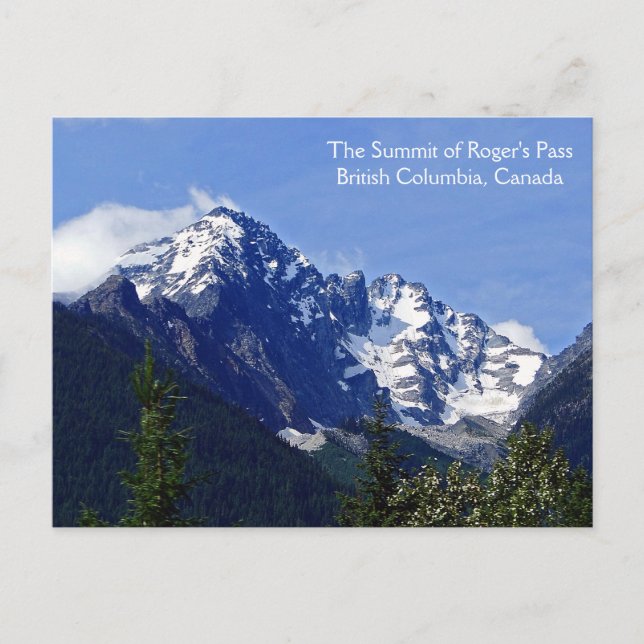 Das Gipfel Roger der Durchlauf-Postkarte Postkarte (Vorderseite)