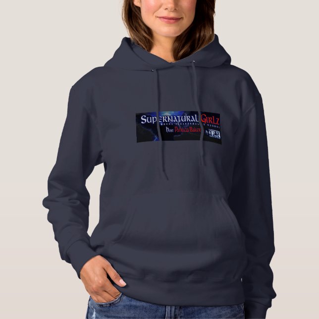 Das Girlz der Frauen übernatürlicher Logo Hoodie (Vorderseite)