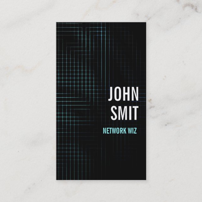 Das Gitter Visitenkarte (Vorderseite)