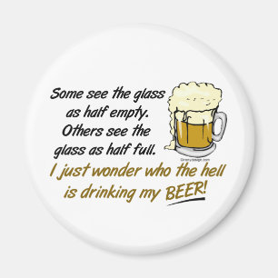 Das Glas ist halb voll? Magneten Magnet