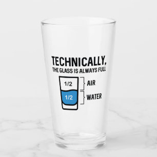 Das Glas ist immer voll