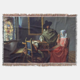 Das Glas Wein von Johannes Vermeer Decke