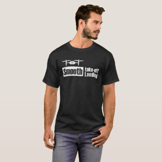 Das glatte Drohne entfernen glattes landenv1 T-Shirt
