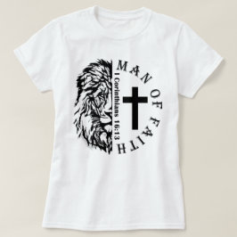Das Glaube-Shirt, der Mensch des Glaubens, Christl T-Shirt
