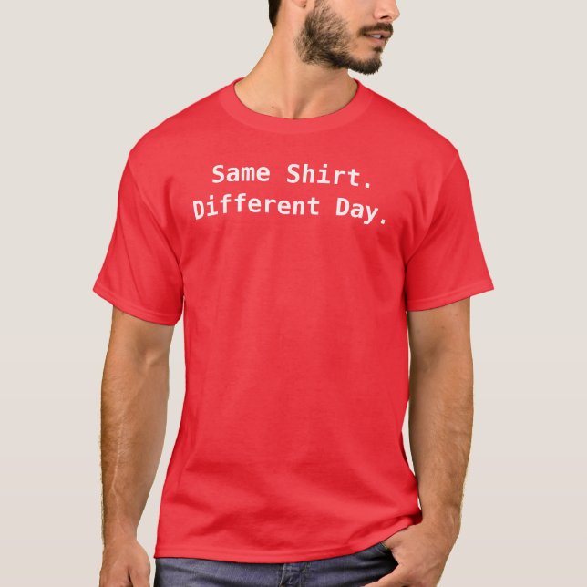 Das gleiche Shirt (Vorderseite)